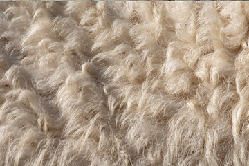 Fleece white,Close up of fleece, exture background.