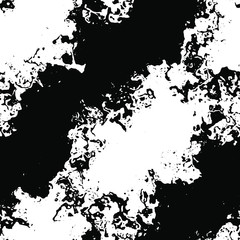 Full Seamless Abstract Pattern. Monochrome Vector. Black and White Dress Fabric Print. Design for Textile and Home Decoration. 