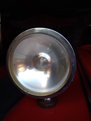 ancient bulb head lamp light of car