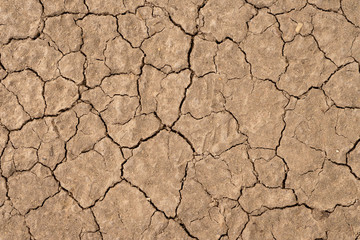 Wall texture soil dry crack pattern of drought lack of water of nature brown old broken background.