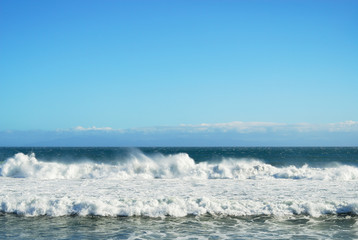 海　波　素材