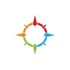  compas logo and symbol vectors © Ony98