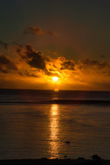 Sunsets on Pacific Island