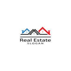 REAL ESTATE   PROPERTY  AND CONSTRUCTION LOGO DESIGN FOR BUSINESS CORPORATE SIGN . VECTOR