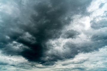 Obraz premium Storm Dark cloud