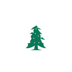pine tree logo illustration vector design