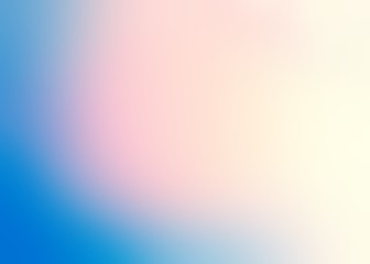 Cold blue pink gradient blur background. Defocus simple pattern.