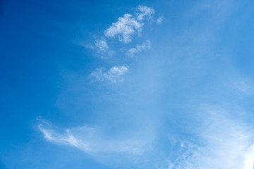 blue sky with clouds background
