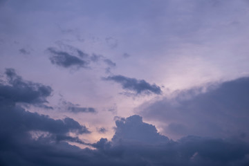 blue sky with clouds background