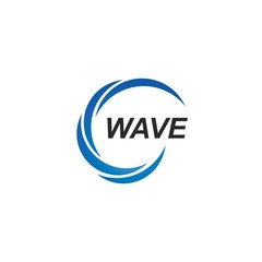 Water Wave symbol and icon Logo Template 