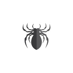 spider ilustration logo vector template