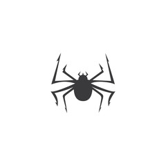 spider ilustration logo vector template