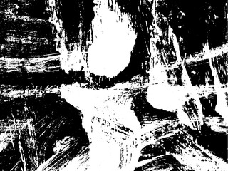 Black dirty texture. Old painted wall. Grunge texture pattern. Gloomy vintage background