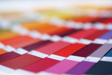 Color print of pantone statistics offset