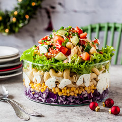 Christmas Pasta Salad