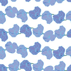 Purple Flower Buds Horizontal