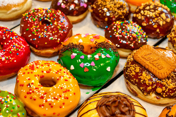 donuts with icing Doughnut Chanukah donut