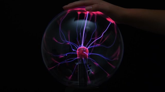 Tesla electric plasma ball
