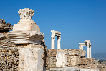 Obraz premium Laodikya Ancient City in Denizli, Turkey