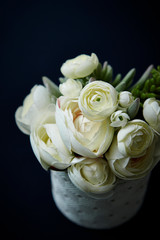 bouquet of white flowers