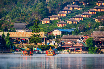 Ban rak thai in Mae hong son,Thailand