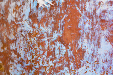 Old painted wall. Textured and aged.