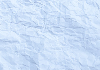 Wrinkled white paper for backgrounds and copy areas