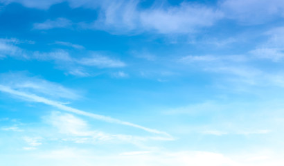 blue sky with beautiful natural white clouds