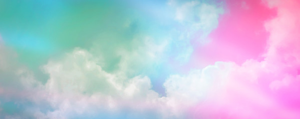 The magical imagination of the sky, the magic of the sky, the pastel clouds for background images and the placement of beautiful letters