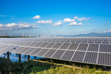 solar panels on roof