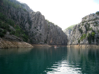 lake in mountains