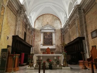 Fototapeta na wymiar Ostuni - Altare del Duomo
