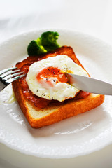 ベーコンエッグ