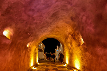 Strandtunnel in Albufeira/Algarve-Portugal