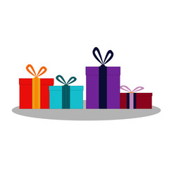 Gift boxes at various festivals, such as Christmas birthdays or various occasions given.