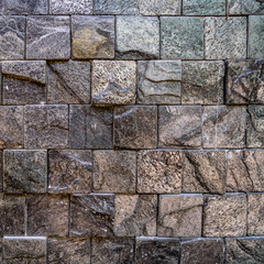 Black stone block