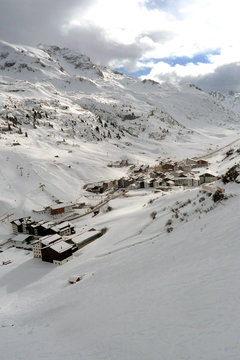 Zurs, Arlberg ski region, Vorarlberg, Austria