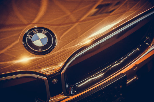 BMW car logo detail