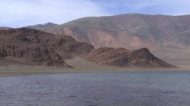 Mongolia, northwestern foothill areas. Landscapes.