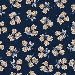Seamless Floral Pattern Vector.
