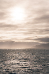 Cook Strait Ferry in New Zealand 