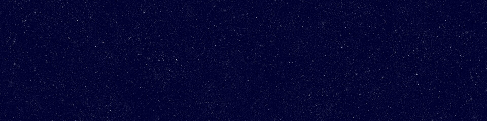 Stars in night sky web banner. Space background.