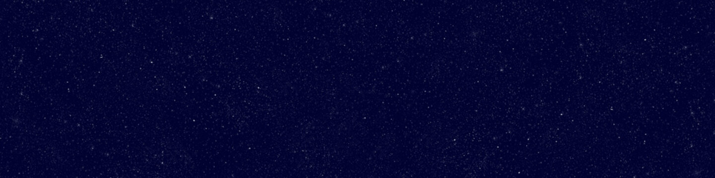 Stars in night sky web banner. Space background. © Nada Sertic
