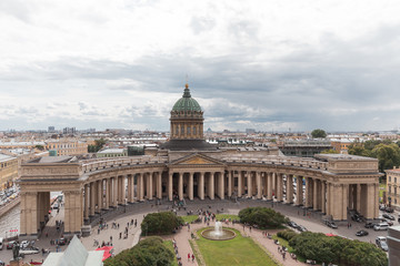 Kazan Cathedral in St.Petersburg, Russia, Cathedral of Our Lady of Kazan