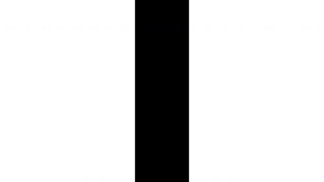 4 options of a white blinking closing curtains on a black background and with an alpha channel. The concept of Abstract motion graphics, animated transitions, overlays, backgrounds.