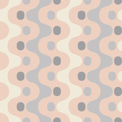 Abstract colorful drops. Vector spotty seamless pattern.