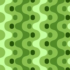 Abstract colorful drops. Vector spotty seamless pattern.