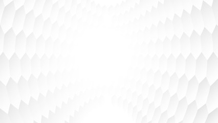 Abstract. Hexagon white Background. light and shadow. copy space .Vector.