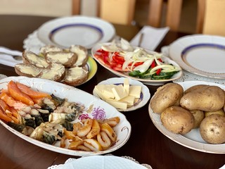 traditional chinese food on the table