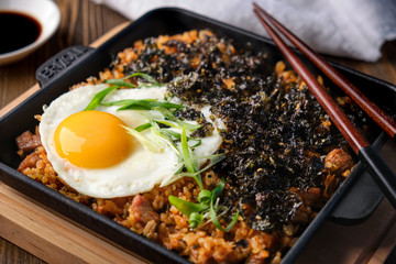 Fried rice with meat